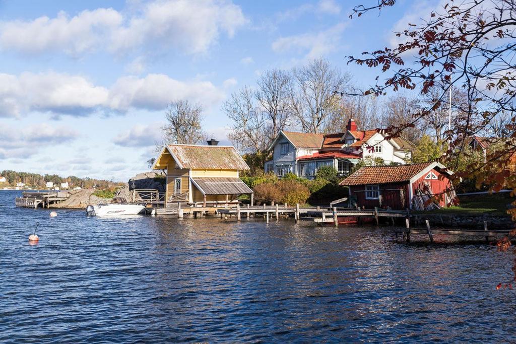 Bla Huset Leilighet Vaxholm Eksteriør bilde