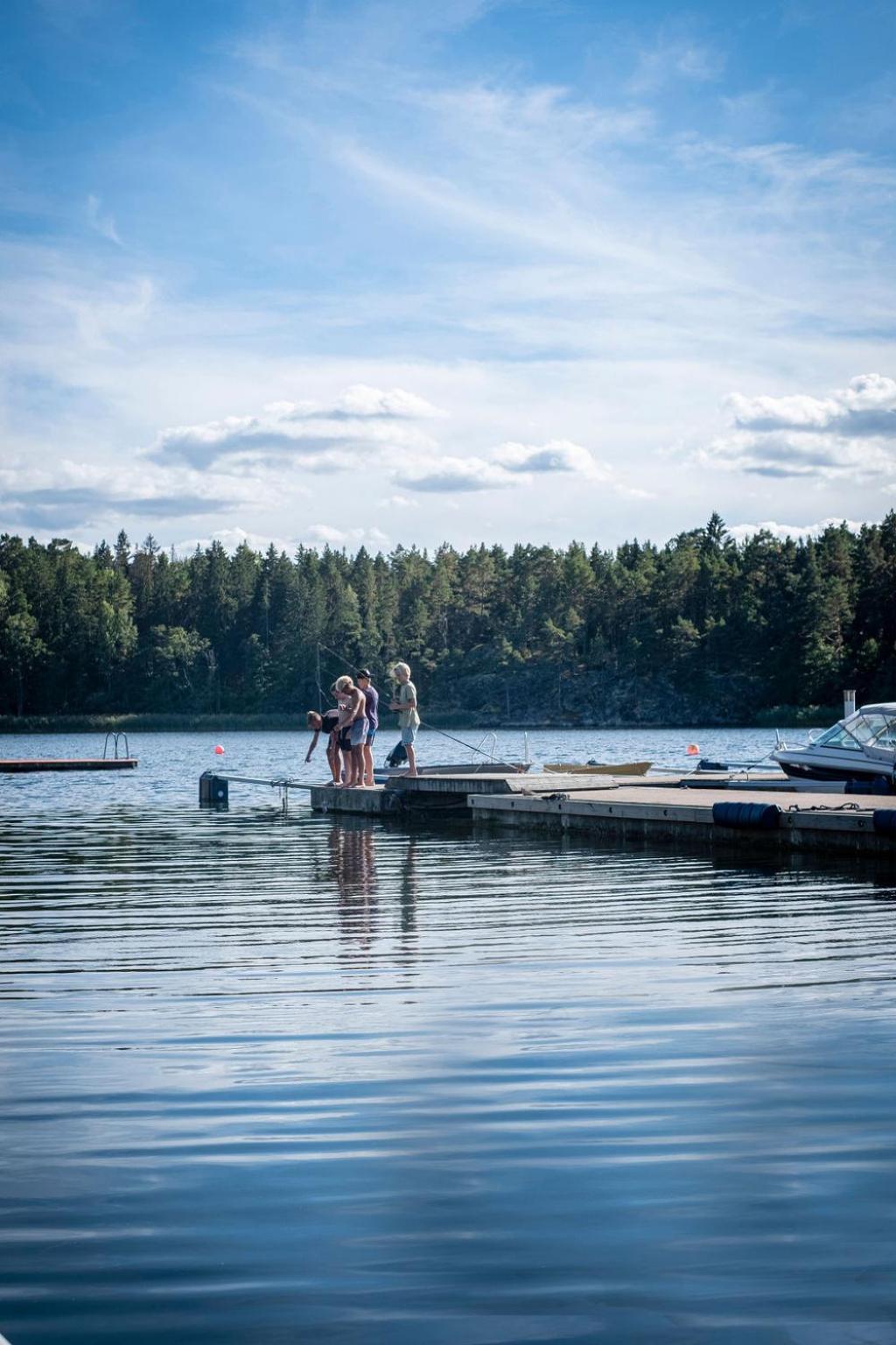 Bla Huset Leilighet Vaxholm Eksteriør bilde